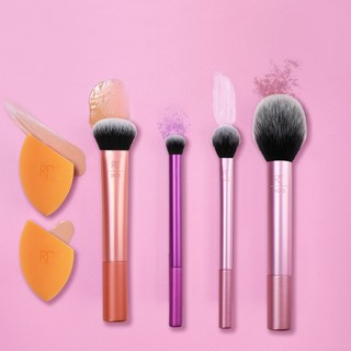 Bộ Cọ RT REAL TECHNIQUES Everyday Essentials Plus With Bonus Miracle Complexion Sponge