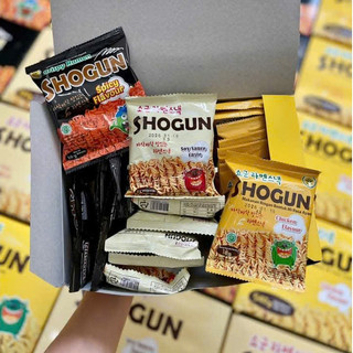Mì Tôm Trẻ Em SHOGUN Nhập Khẩu Hàn Quốc Thùng 30 Gói MIX 3 vị siêu ngon