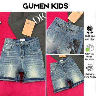 Quần Đùi Bò Cho Bé Trai Búp Bơ Dy In Chữ Sau - Quần Đùi Jean Cho Bé Mẫu Đang Bán Chạy Nhất 2025