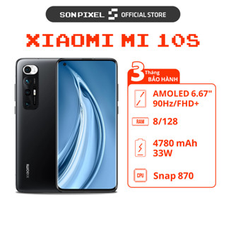 Điện Thoại Xiaomi Mi 10S, Chip Snapdragon 870 5G, Ram 8/128GB, Loa Harman Kardon. SonPixel
