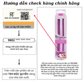 Cọ mắt RT REAL TECHNIQUES eye smudge + diffuse
