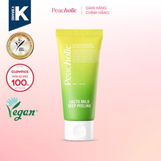 Gel Tẩy Da Chết PEACHOLIC Lacto Mild Deep Peeling Gel 100ml