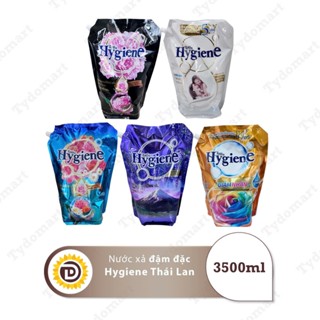 (Túi 3.5L) Nước Xả Vải Đậm Đặc Hygiene Thái Lan Hương Hoa Làm Mềm Vải