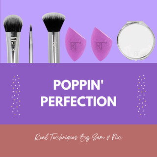 Bộ Cọ RT REAL TECHNIQUES Poppin Perfection Makeup Brush Set