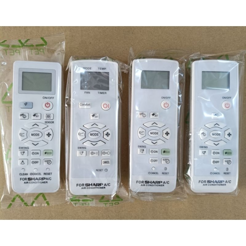 [Mua giống remote đang dùng] REMOTE MÁY LẠNH SHARP - ĐIỀU KHIỂN MÁY LẠNH SHARP