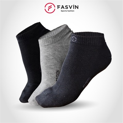 COMBO 03 Đôi tất Fasvin TN.HN Chất Liệu Mềm Mịn Co Giãn Tốt Không Bai Xù