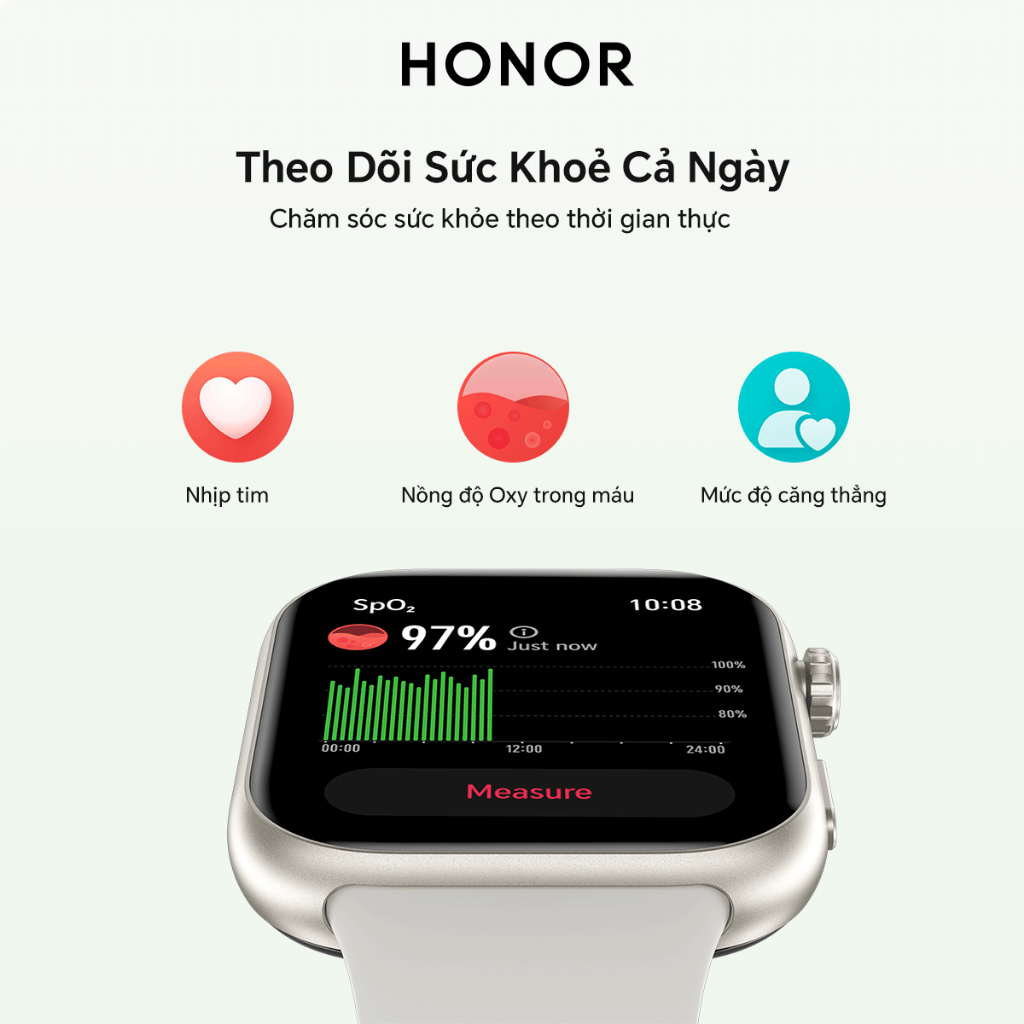 Đồng hồ thông minh Honor Choice Watch 2i| Màn hình  1.85 " AMOLED, Pin 14 ngày | BigBuy360 - bigbuy360.vn