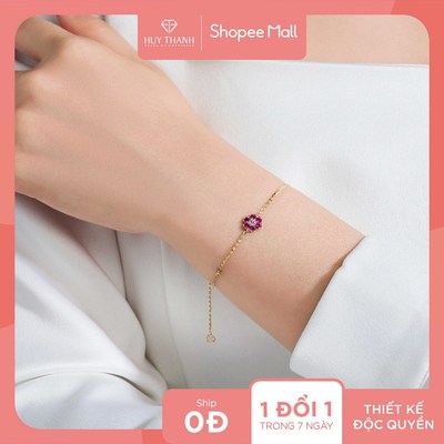 Lắc Tay Vàng 14k LPTB381 Huy Thanh Jewelry