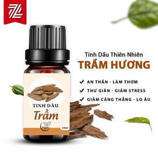  Tinh dầu Trầm Hương 10ml giúp thơm phòng khử mùi thư giãn giảm stress hiệu quả 