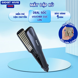 Máy Bấm Phồng Chân Tóc Kemei 332, Máy Dập Xù Có 4 Mức Chỉnh Nhiệt, An Toàn Tóc Tránh Hư Tổn BH 12TH