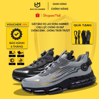  Giày Bảo Hộ Lao Động HAMMER AIR   Thiết Kế Thông Minh   Mũi Thép Chống Va Đập   Đế Chống Đinh   Siêu Bền 