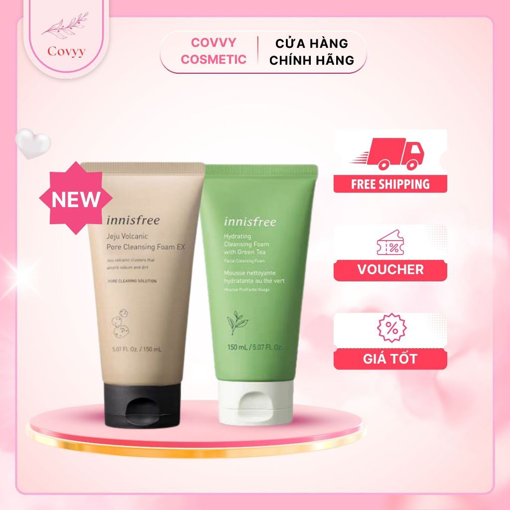 [Mẫu Mới] Sữa Rửa Mặt Innisfree 150ml