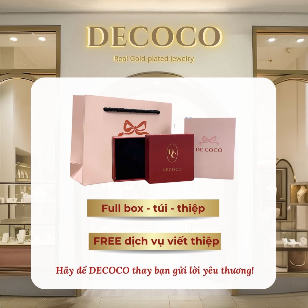 [MUA 1 TẶNG 1 CHARM NGÂN LƯỢNG] Vòng tay chỉ đỏ Như Ý may mắn DECOCO ACC (kèm Túi giấy + Hộp + Thiệp) | BigBuy360 - bigbuy360.vn