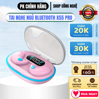 Tai Nghe Ngủ Bluetooth 5.3 Nhét Tai X55 / F9 / M10 PRO Mẫu Mới Mỏng Nhẹ Nằm Ngủ, Micro Tích Hợp, Hàng Nhập Khẩu Cao Cấp