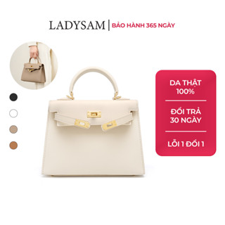 Túi Xách Nữ Mini Bag Cầm Tay Da Bò Cao Cấp Ladysam - Túi Đeo Chéo Thời Trang Size 22 Cho Các Nàng Công Sở