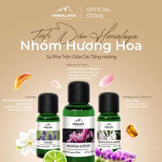 Tinh dầu hỗn hợp Himalaya nhóm hương hoa 20ml/50ml tạo không gian thư thái và thanh lọc không khí