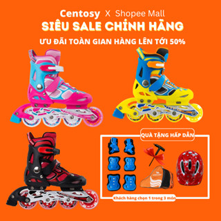  Giày Patin Trẻ Em  Centosy  Cougar 835LSG - Có Bánh Phát Sáng Phanh An Toàn 