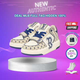 [ Hàng Chính Hãng ] Giày MLB Chunky Liner Chữ B Blue Nam Nữ Full Box - Bao Check size 36 - 43