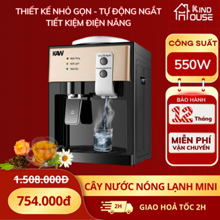 Cây nước nóng lạnh để bàn KAW 3 chế độ, máy làm nước nóng lạnh cực nhanh, tiết kiệm điện, dễ sử dụng bảo hành 12 tháng