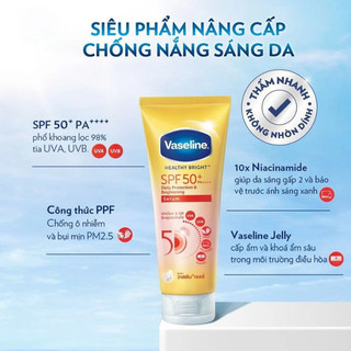Sữa Dưỡng Thể Vaseline 10X 4X 70X Phiên Bản Thái Lan – Dưỡng Sáng Da, Mềm Mịn, Chống Khô Ráp