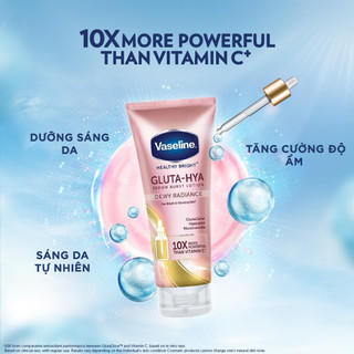 Sữa Dưỡng Thể Vaseline 10X 4X 70X Phiên Bản Thái Lan – Dưỡng Sáng Da, Mềm Mịn, Chống Khô Ráp