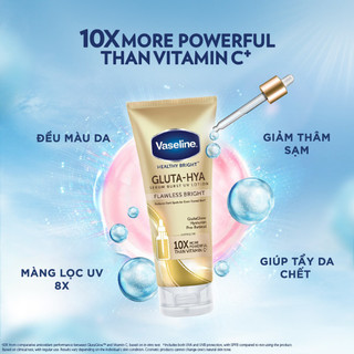 Sữa Dưỡng Thể Vaseline 10X 4X 70X Phiên Bản Thái Lan – Dưỡng Sáng Da, Mềm Mịn, Chống Khô Ráp