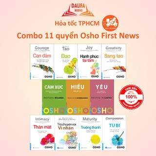 Sách - Combo OSHO Trọn Bộ 11 Cuốn - First News