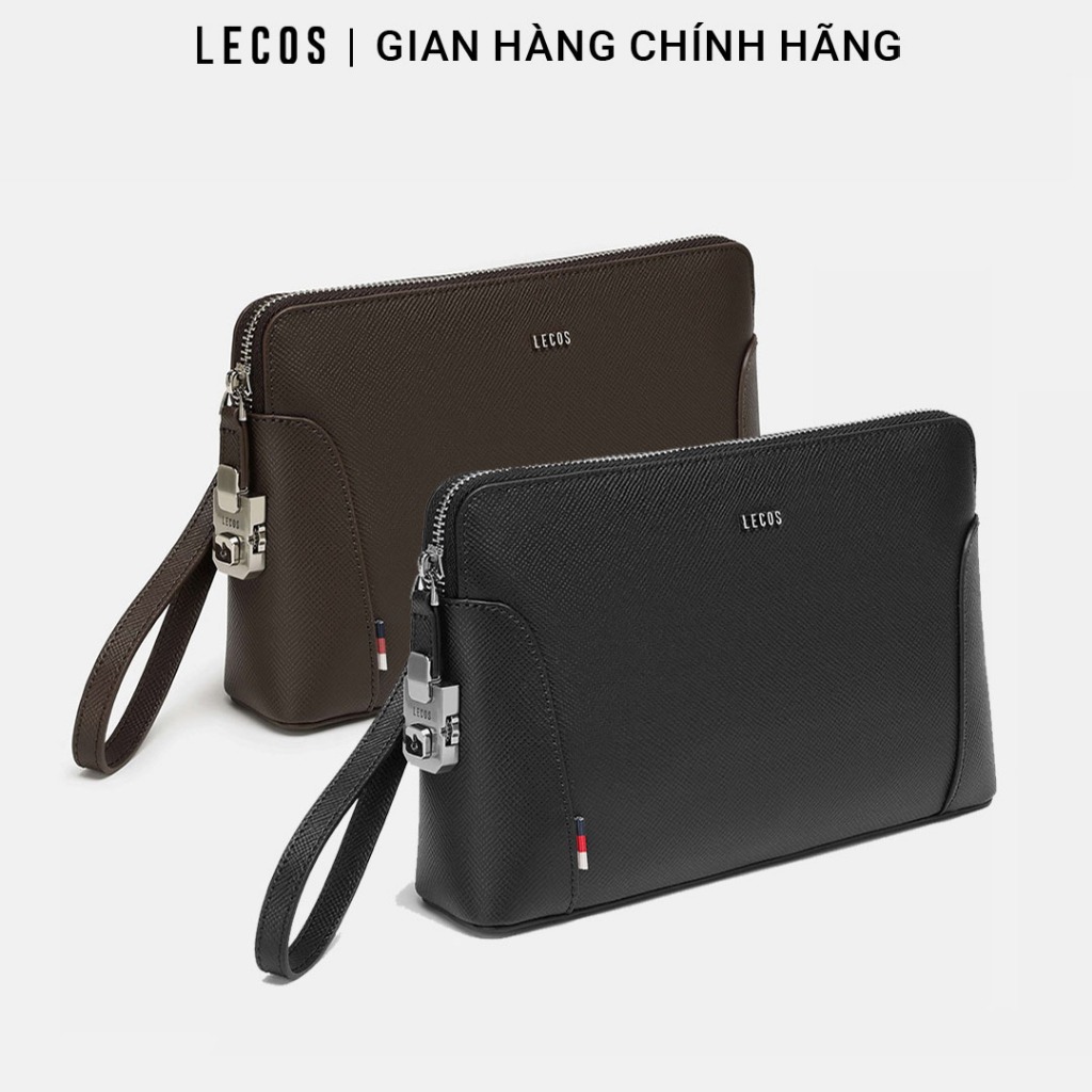 Túi clutch nam cao cấp da thật LECOS - LC12