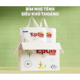  Tã Bỉm TopGiaKids pH<7 an toàn cho da khô thoáng thấm hút tốt đủ size S  M   L XL XXL XXXL 