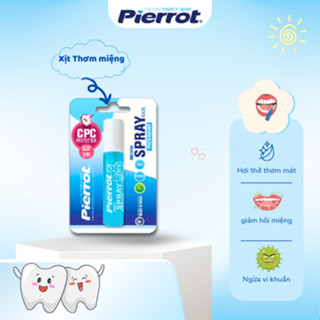   Mua 2 Tặng 1  Xịt Thơm Miệng Thơm Mát Kissing Spray PIERROT 10ML – Vị Bạc Hà The Mát Tiện Lợi Mang Theo 