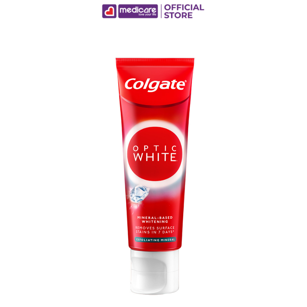 Kem đánh răng Colgate optic white 100g