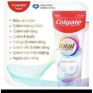 kem đánh răng Colgate Total bạc hà tinh khiết 150g