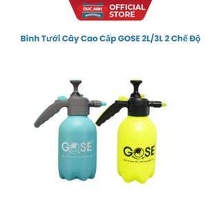 Bình tưới cây cao cấp gose 2l/3l vòi hai chế độ phun sương phun nước có khóa tự động