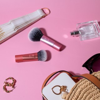 Bộ 2 cọ RT REAL TECHNIQUES mini expert face multitask foundation blush cheek