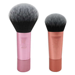 Bộ 2 cọ RT REAL TECHNIQUES mini expert face multitask foundation blush cheek
