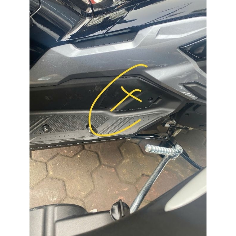 tấm chắn bugi nhựa mở bugi ab air blade 125 160 4 val van  2023 2025 honda