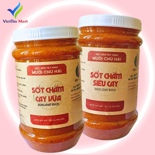 Sốt Chấm Chú Hải Cay Vừa, Siêu Cay - Ăn Chay Được