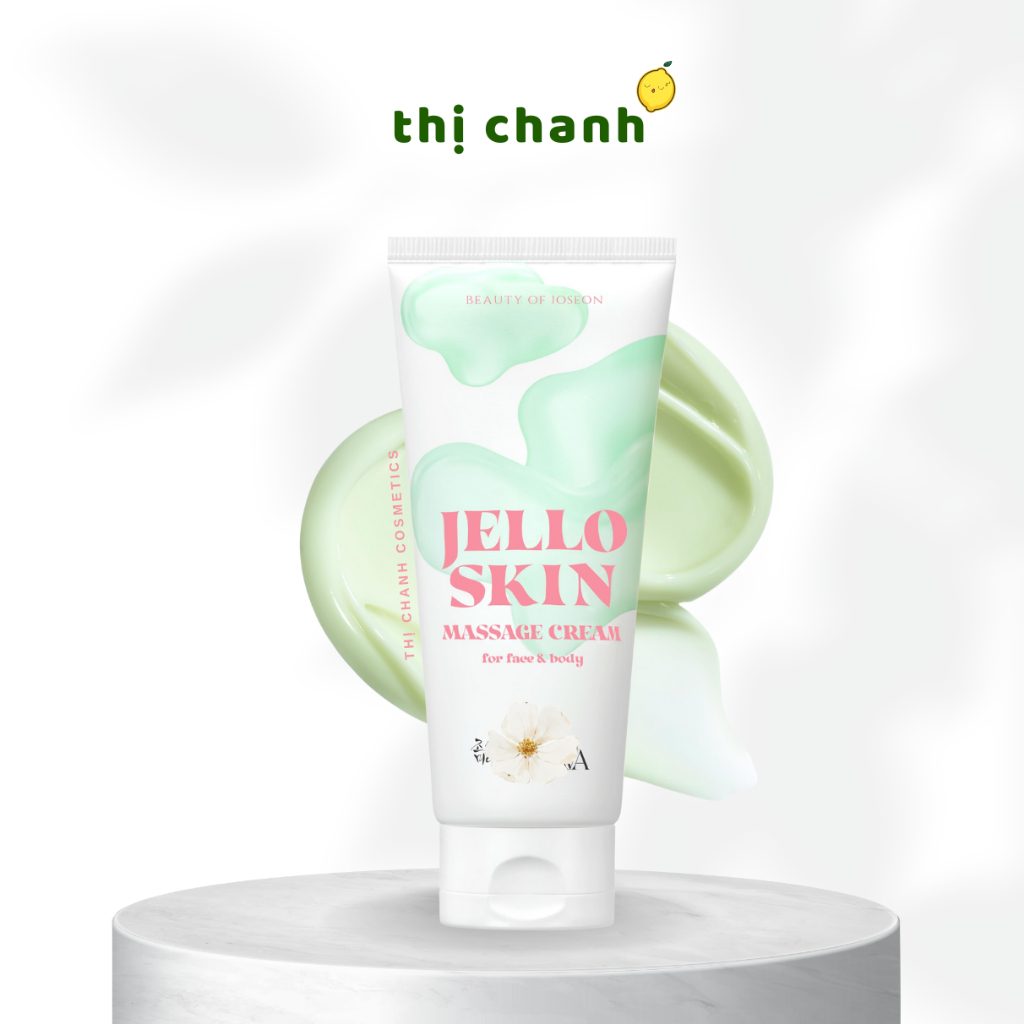 (XẢ KHO- DATE T5/2027) Kem Dưỡng Ẩm, Massage Mặt Và Body BEAUTY OF JOSEON Jelloskin Massage Cream fo