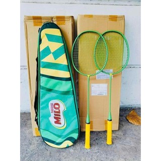 Vợt Cầu Lông MI  LO ( Bộ gồm 2 Vợt kèm túi đựng như ảnh )