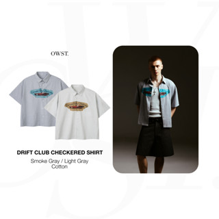 Áo Sơ Mi Tay Ngắn Oh Wonder Studio Drift Club Checkered