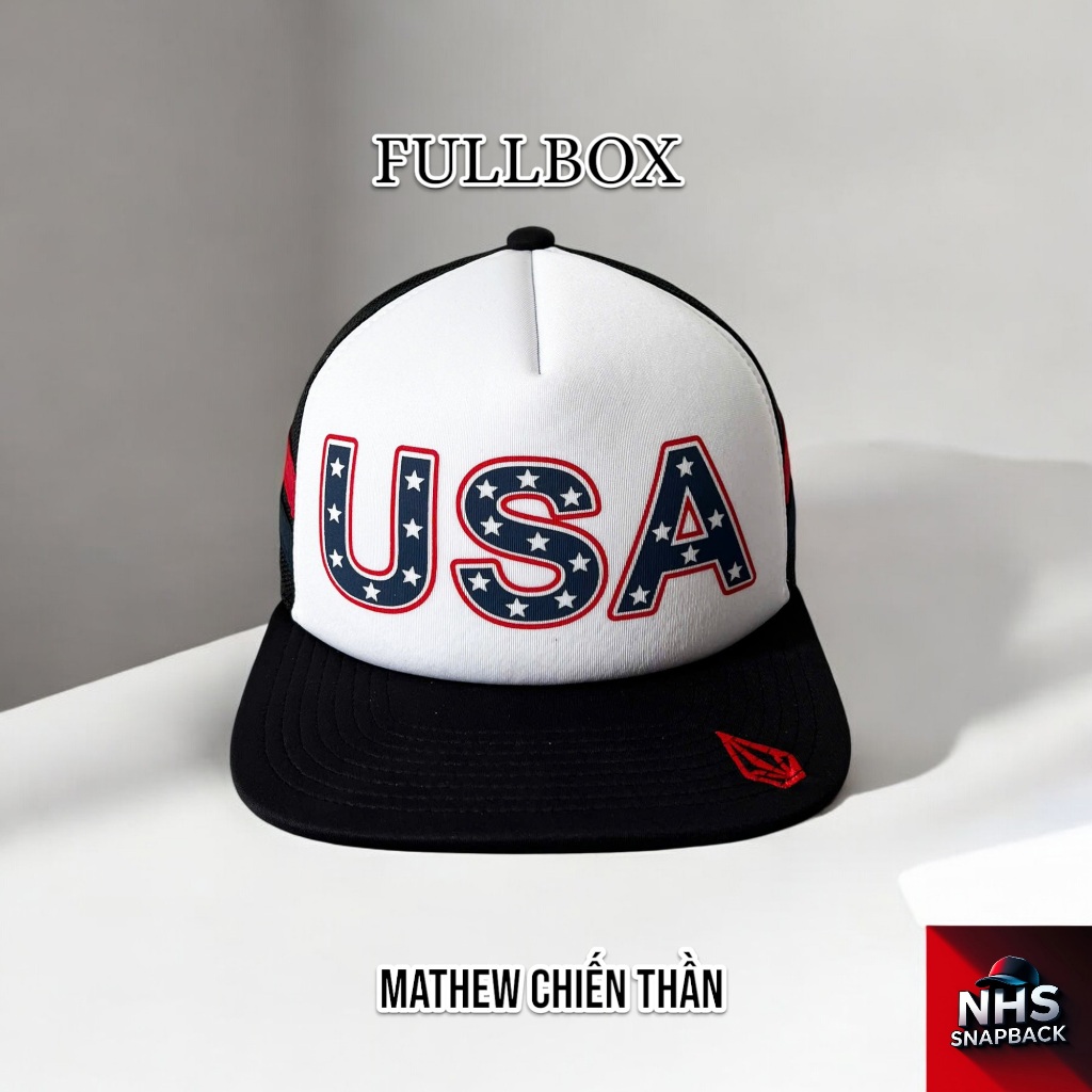 Nón Snapback USA Cao Cấp Bản 2025 USA002.