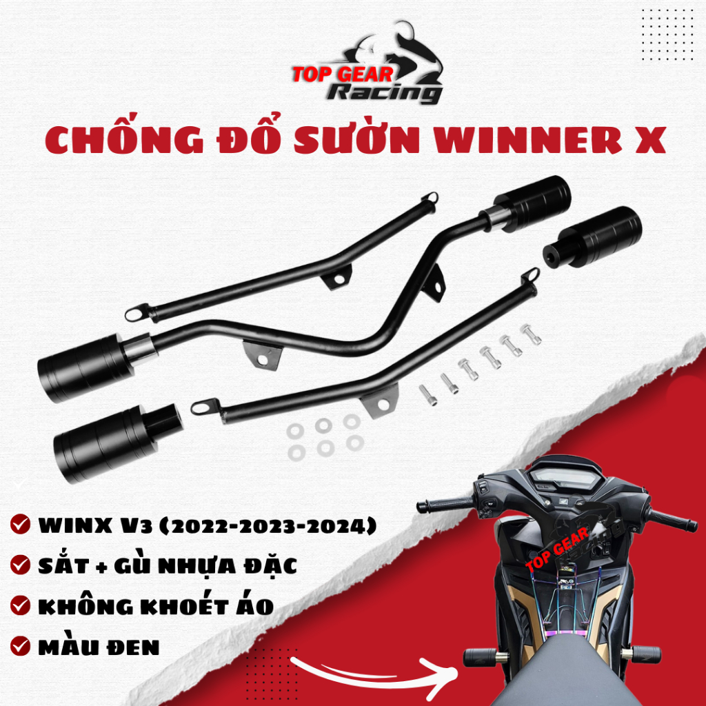 Chống đổ sườn WINNER X  v2 v3 v4 CHẮC CHẮN <TOPGEAR>