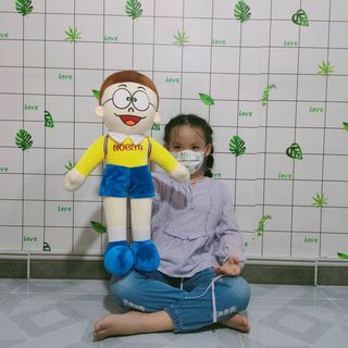GẤU BÔNG NOBITA (35cm) ĐỒ CHƠI THÚ BÔNG XUKA
