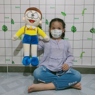 GẤU BÔNG NOBITA (35cm) ĐỒ CHƠI THÚ BÔNG XUKA