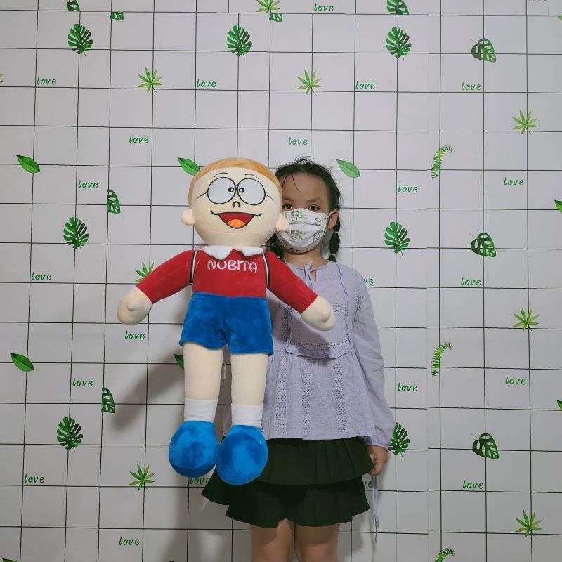 GẤU BÔNG NOBITA (35cm) ĐỒ CHƠI THÚ BÔNG XUKA