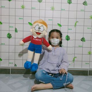 GẤU BÔNG NOBITA (35cm) ĐỒ CHƠI THÚ BÔNG XUKA