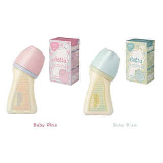  Bình sữa BÉTTA cổ rộng WS2-160ml  2 màu  