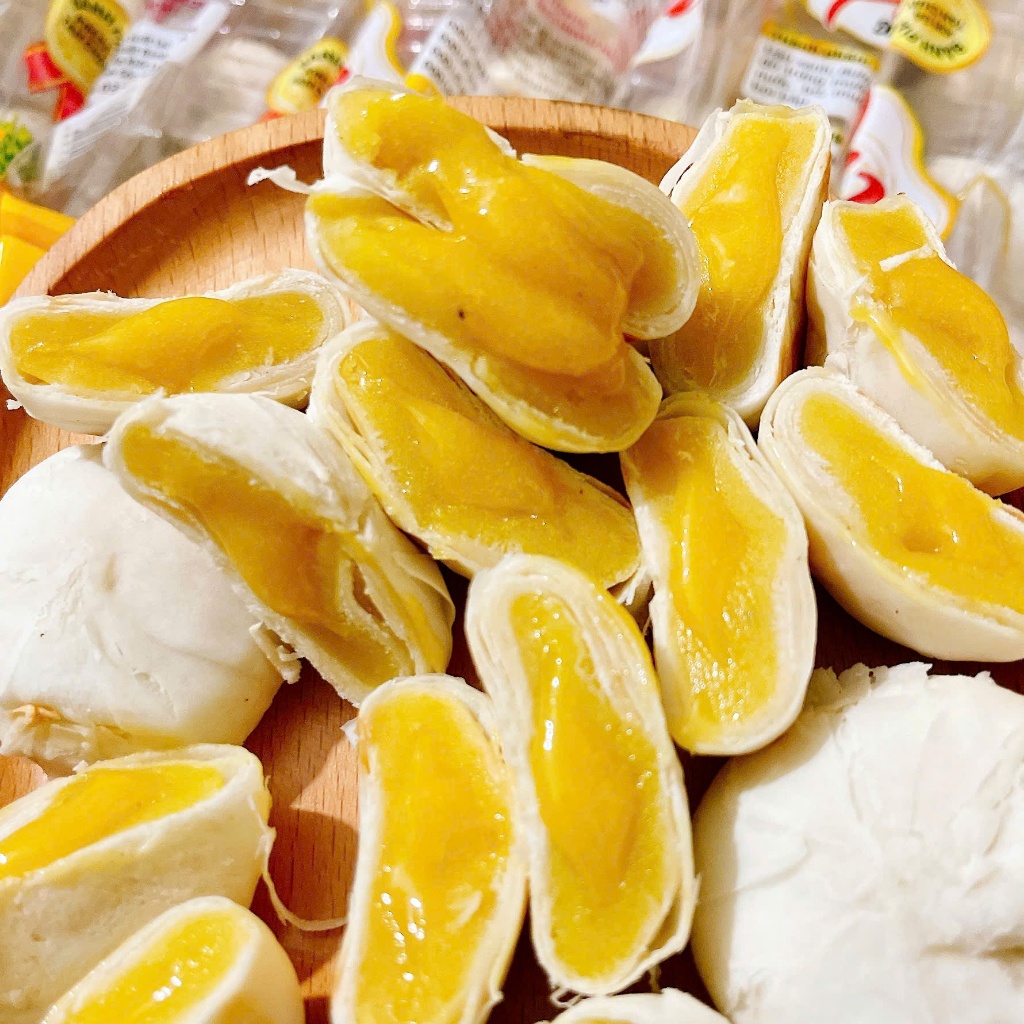 Bánh Pía Mini Kim Sa Trứng Chảy đặc sản Sóc Trăng túi 5 cái MamiFoods