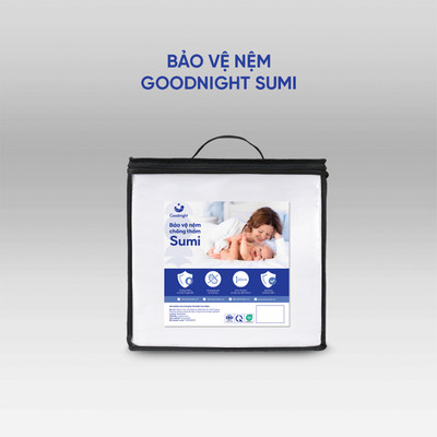 [Quà tặng không bán] Ga Chống Thấm Vua Nệm Goodnight Sumi
