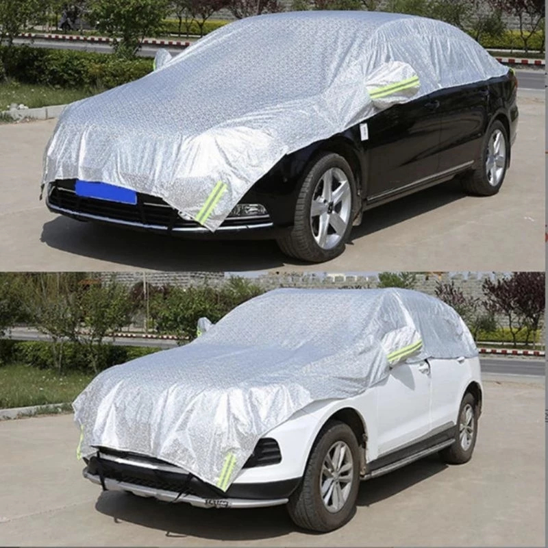 Bạt Phủ Nóc, nắp capo Che Nắng Kính Xe Ô Tô Cao Cấp – Chống Nắng, Nước, Xước, Phản Quang  [L0095]